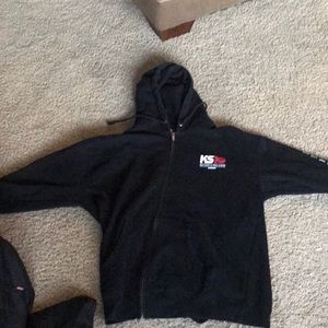 Kelly Slater Quicksilver black hoodie.